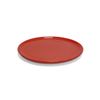 Assiette Plate colorama rouge