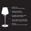 Boîte de 4 verres à vin blanc Sirius 29 cl - Visuel 2