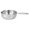 Casserole inox Castel'Pro 24cm - Visuel 0
