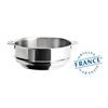 Cuit-vapeur universel inox Strate amovible 20cm - Visuel 1