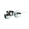 Série de 3 casseroles inox Cookway Master - Visuel 1