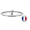 Couvercle plat en verre à bouton Casteline fixe 16cm - Visuel 1