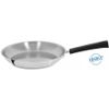 Poêle inox Mutine fixe Noir 20cm - Visuel 0