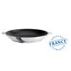 Poêle inox anti-adhérent Exceliss Strate amovible 26cm - Visuel 0