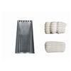Douille à bûche plate inox 6 dents - Visuel 0