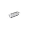 Moule rectangulaire à charnières GEOFORME, inox perforé, 24x5x6cm - Visuel 2