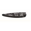 Couteau de poche tatoué noir ébène chance - Visuel 1