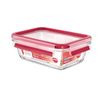 Boîte Clip & Close rectangle 1L rouge - Visuel 0
