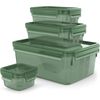 Set de 4 boîtes de conservation CLIP&CLOSE ECO FRESH - Visuel 0