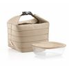 Sac isotherme beige avec boîte hermétique - Visuel 0