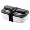 Lunchbox avec couverts blanche ON THE GO - Visuel 0