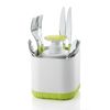 Egouttoir couverts + pompe à savon vert - Visuel 0