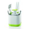 Egouttoir couverts + pompe à savon vert - Visuel 1