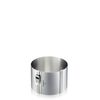 Cercle à gâteau Tondo clip h.10 cm en inox - Visuel 4