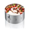 Cercle à gâteau Tondo clip h.10 cm en inox - Visuel 1