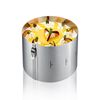 Cercle à gâteau Tondo clip h.15 cm en inox - Visuel 1