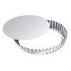 Moule à tarte fond amovible fer blanc 20 cm - Visuel 0