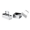 Découpoir carré + poussoir inox - Visuel 0
