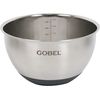 Bol inox fond silicone 20 cm - Visuel 0