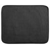 Tapis de séchage mat noir/blanc 46 x 41cm - Visuel 1