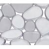 Fond d'évier galets gris 27,5 x 32 cm - Visuel 1