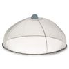 Couvre Plat Cara acier inoxydable Argent  35 x 35 x 15 cm - Visuel 0