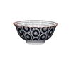Bol Buddha bowl - motifs géométriques noir