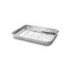 Plat à four + grille 26,5 x 20,5 cm - Visuel 0