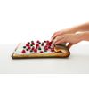 Tapis de cuisson à rebord 40 x 30 cm marron - Visuel 2