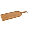 Planche / pelle de service en bois de chêne 63x22cm - Visuel 1