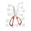 Paire de ciseaux multi-fonctions rouge - Visuel 9