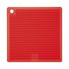 Manique carrée en silicone rouge - Visuel 0