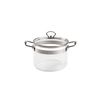 Casserole en verre 20 cm 2,5 L avec couvercle - Visuel 0