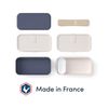 Boîte bento MB original bleu naturel - Visuel 2