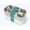Boite bento verte motif tigre - Visuel 0