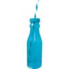 Bouteille SODA avec paille bleue - Visuel 1