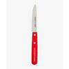 Couteau d’office Classic lame lisse 9 cm manche rouge - Visuel 0
