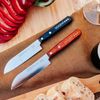 Couteau mini santoku Classic manche merisier 11 cm - Visuel 1