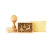 Tampon rectangle motifs renne, sapins, flocons - Visuel 0