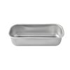 Moule à Cake en inox avec fond nid d'abeille 25 cm - Visuel 1