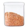 Boite de conservation carré en verre 800 ml - Visuel 0