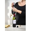 Pompe de Conservation Vin et Champagne, Aluminium Carbone 20 cm - Visuel 1