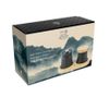 Moulin à poivre Bali fonte noir et sa coupelle à sel en coffret cadeau - Visuel 3