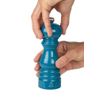 Moulin à poivre manuel u'Select Paris Rama bois laqué bleu pacifique 18 cm - Visuel 2