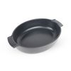 Plat à four ovale ardoise 31 cm - Visuel 0