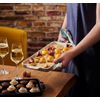 Plaque apéritifs et mignardises écru 40 cm - Visuel 0