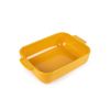 Plat à four rectangle jaune safran 36 cm - Visuel 0