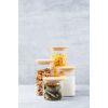 BOCAL VERRE COUVERCLE BAMBOU 1,4L - Visuel 1