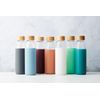 Bouteille verre borosilicate 580 ml lie de vin - Visuel 2