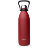 Bouteille isotherme titan Granite rouge 1,5 l - Visuel 0
